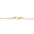 STAR JEWELRY 9P Diamond Necklace 0.09ct K18 750YG Yellow Gold Fashion