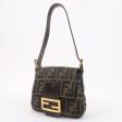 FENDI Zucca Canvas Leather Mini Mamma Bucket 222826571.089 For Discount