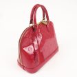 Louis Vuitton Monogram Vernis Alma PM Hand Bag Rose Indien M91770 Discount