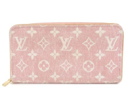 Louis Vuitton Monogram Denim Zippy Wallet Round Zip Wallet M81182 Discount