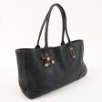 GUCCI Princy Sherry Leather Tote Bag Black 163805 Discount