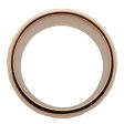 BVLGARI Mono Logo Ring 1P Diamond K18 Rose Gold #49 US4.5-5 For Cheap