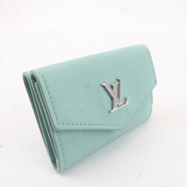 Louis Vuitton Portefeuille Lock Mini Wallet Mint Green M68481 Online Hot Sale