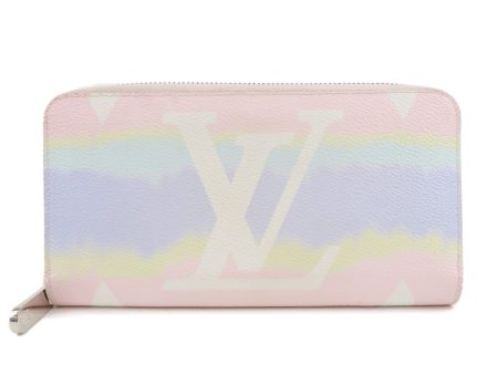 Louis Vuitton Monogram Escal Zippy Wallet Pastel Pink M69100 Cheap