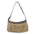 GUCCI Lovely GG Canvas Leather Hand Bag Beige Brown 245938 Sale