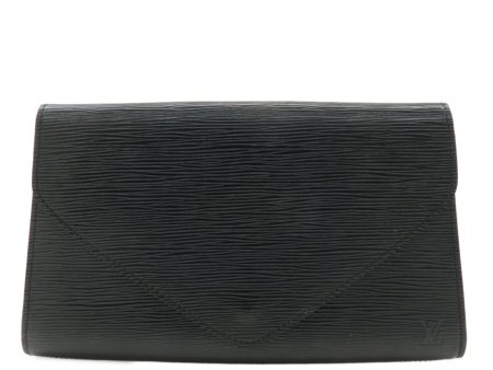 Louis Vuitton Epi Art Deco Clutch Bag Noir Black M52632 Online Sale