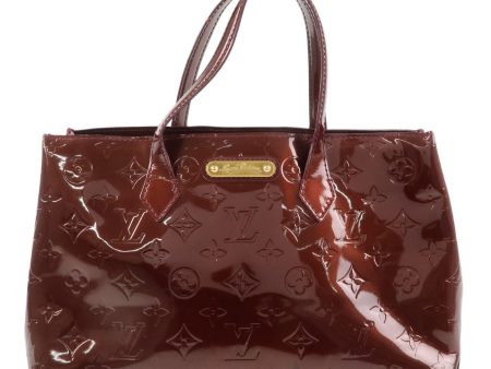 Louis Vuitton Monogram Vernis Wilshire PM Rouge Faurviste M91644 Cheap