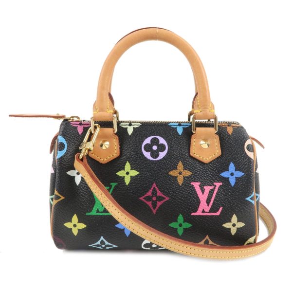 Louis Vuitton Monogram Multicolor Mini Speedy & Strap M92644 on Sale