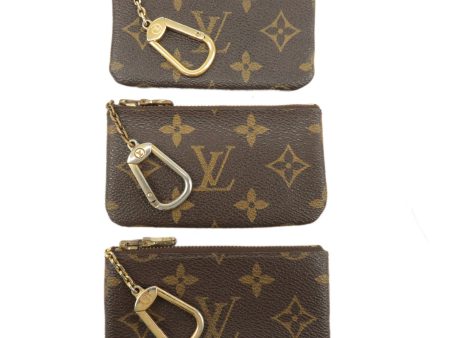 Louis Vuitton Set of 3 Monogram Pochette Cles Coin Key Case M62650 Online Hot Sale