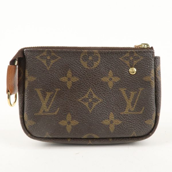 Louis Vuitton Monogram Label Collection Trousse Cles Brown M63800 Cheap