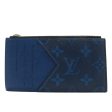 Louis Vuitton Taiga Leather Garama Coin Case Card Holder M30270 Online now