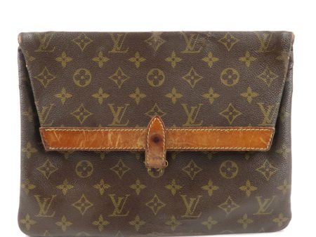 Louis Vuitton Monogram Pochette Pliante Clutch Bag M51805 Online now