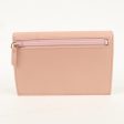 CHANEL COCO Button Leather Coin Purse Case Light Pink A20908 Fashion