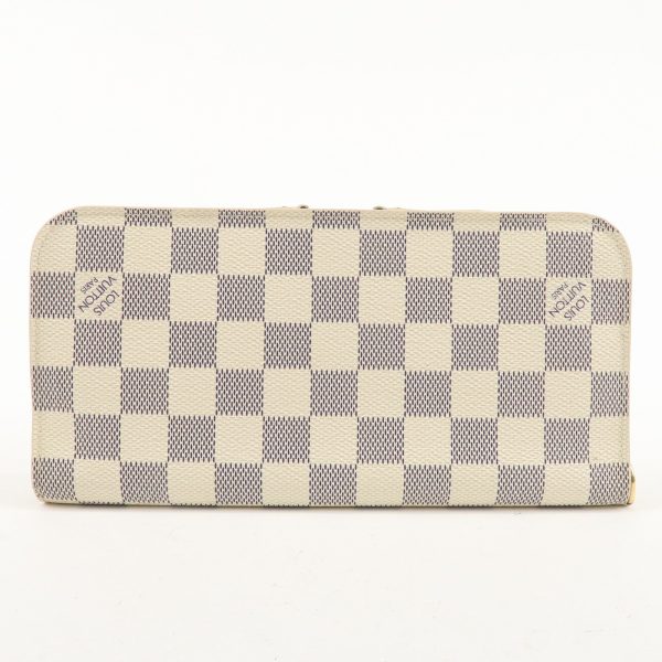 Louis Vuitton Damier Azur Portefeuille Unsolite Wallet N63072 Hot on Sale