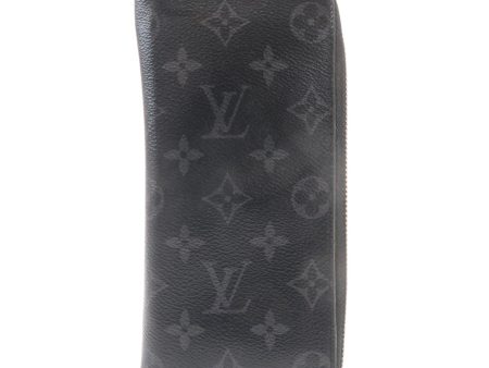 Louis Vuitton Monogram Eclipse Zippy Wallet Vertical Wallet M62295 Online Hot Sale