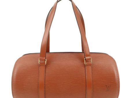 Louis Vuitton Epi Soufflot Shoulder Bag Kenya Brown M52223 Online