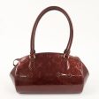 Louis Vuitton Monogram Vernis Sherwood PM Rouge Forvist M91492 Discount