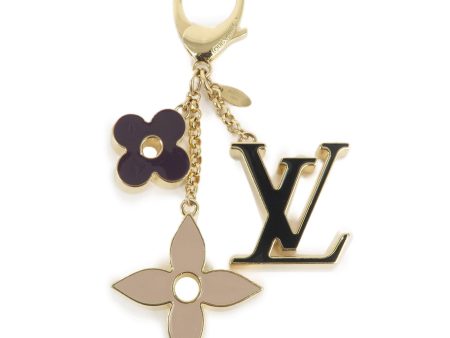 Louis Vuitton Fleur de Monogram Key Chain Bag Charm M67119 For Cheap