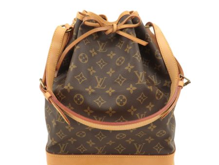 Louis Vuitton Monogram Noe Shoulder Bag Brown M42224 For Sale