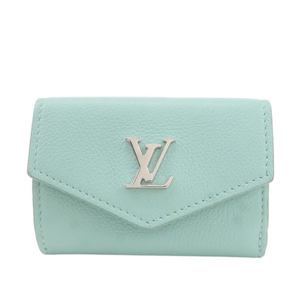 Louis Vuitton Portefeuille Lock Mini Wallet Mint Green M68481 Online Hot Sale