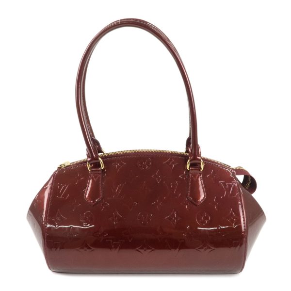 Louis Vuitton Monogram Vernis Sherwood PM Rouge Forvist M91492 Discount