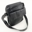 BOTTEGA VENETA Intrecciato Leather Shoulder Bag Black 180215 Discount