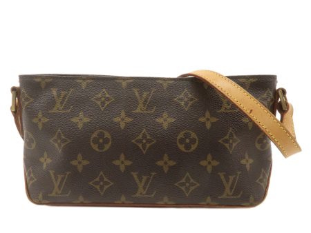 Louis Vuitton Monogram Trotteur Shoulder Bag Brown M51240 Hot on Sale