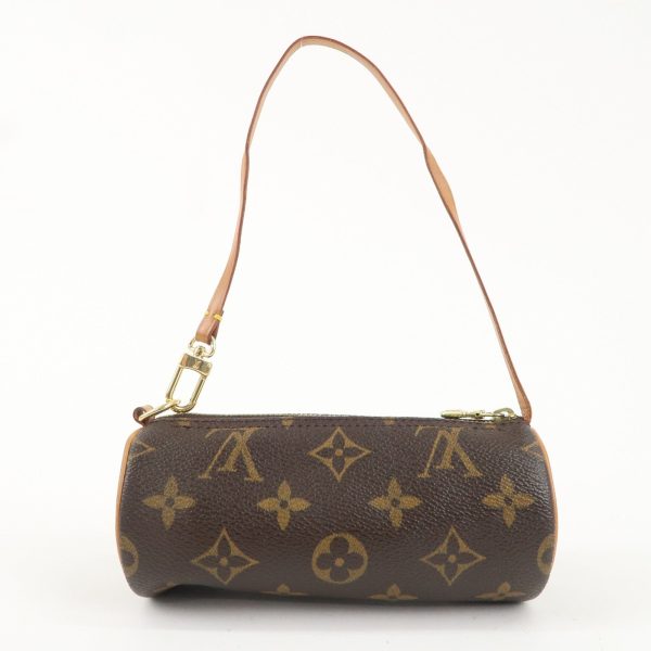 Louis Vuitton Monogram Mini Pouch for Papillon Bag Brown Discount