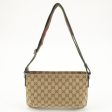 GUCCI Sherry GG Canvas Leather Shoulder Bag Beige Brown 1897499 Online