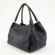 BOTTEGA VENETA Intrecciato Leather Tote Bag Black 222322 Online