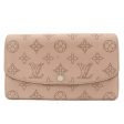 Louis Vuitton Monogram Mahina Portefeuille Iris Long Wallet M60145 For Sale