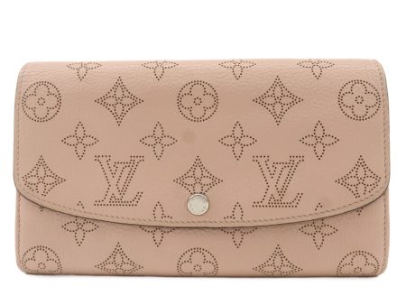 Louis Vuitton Monogram Mahina Portefeuille Iris Long Wallet M60145 For Sale