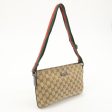 GUCCI Sherry GG Canvas Leather Shoulder Bag Beige Brown 1897499 Online