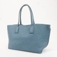 LOEWE Leather Anagram Tote Bag Shoulder Bag Blue Gray Online