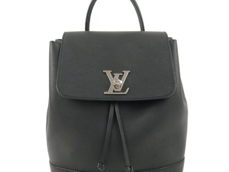 Louis Vuitton Lock Me Back Pack Bag Noir Black M41815 For Cheap