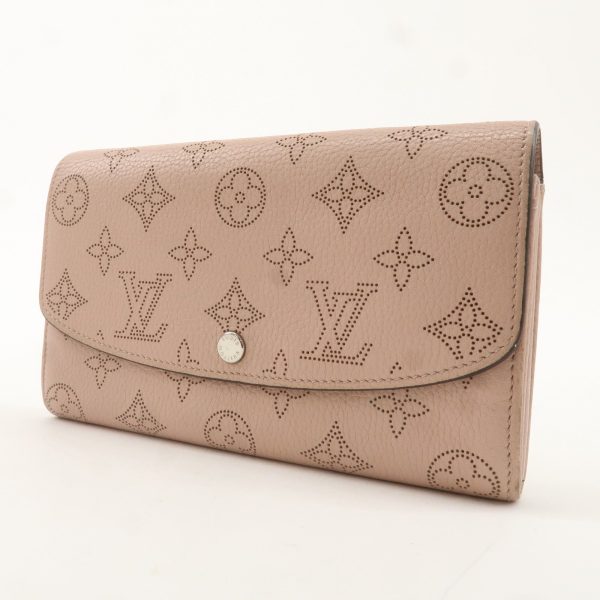 Louis Vuitton Monogram Mahina Portefeuille Iris Long Wallet M60145 For Sale