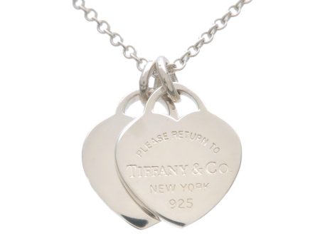 Tiffany&Co. Return to Tiffany Mini Double Heart Tag Necklace For Discount