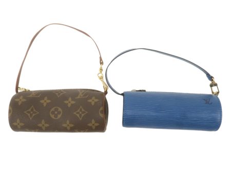 Louis Vuitton Monogram Epi Set of 2 Papillon Pouch Old Type Online now