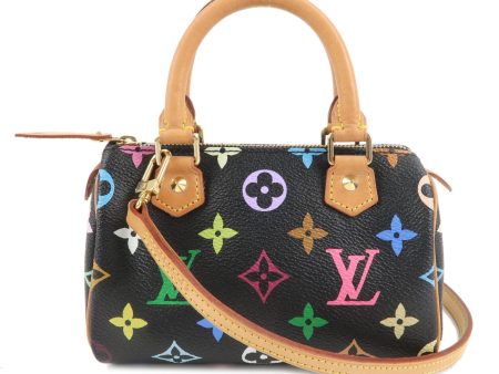 Louis Vuitton Monogram Multicolor Mini Speedy & Strap M92644 on Sale