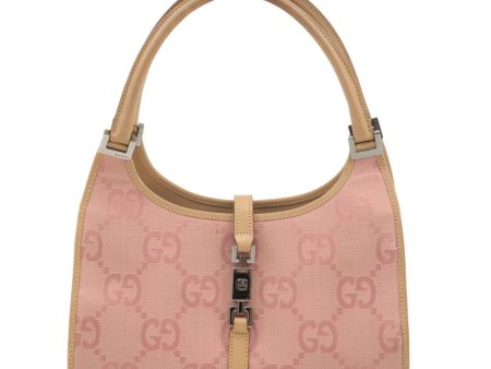 GUCCI Jackie Jumbo GG Canvas Leather Shoulder Bag 002.1068 For Discount