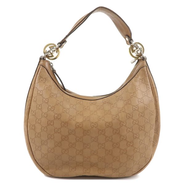 GUCCI GG Twins Guccissima Leather One Shoulder Bag 232962 on Sale