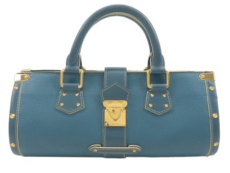 Louis Vuitton Suhali Leather Epanoui GM Hand Bag Light Blue Cheap