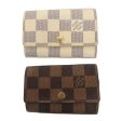 Louis Vuitton Damier Set of 2  Multicles 6 Key Case M62630 N61745 For Cheap