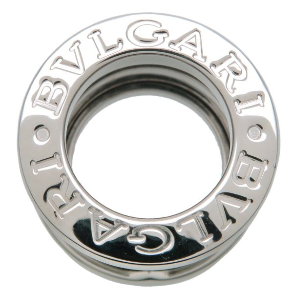 BVLGARI B-zero1 Necklace Charm Pendant Top K18WG 750WG White Gold For Sale