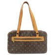 Louis Vuitton Monogram Cite GM Boston Hand Bag Brown M51181 Cheap