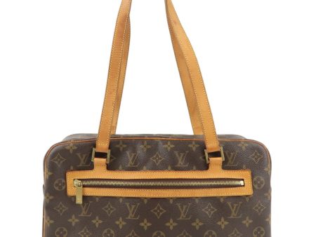 Louis Vuitton Monogram Cite GM Boston Hand Bag Brown M51181 Cheap