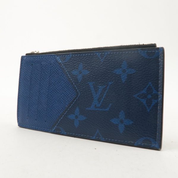 Louis Vuitton Taiga Leather Garama Coin Case Card Holder M30270 Online now