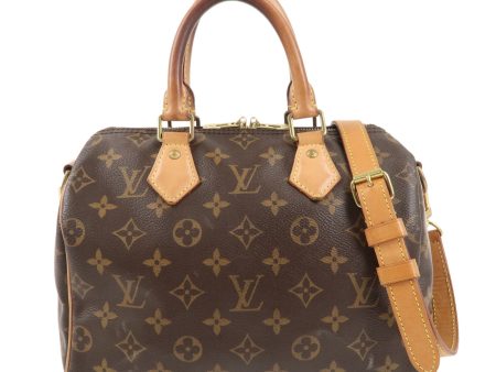 Louis Vuitton Monogram Speedy Bandouliere 25 Brown M41113 Cheap