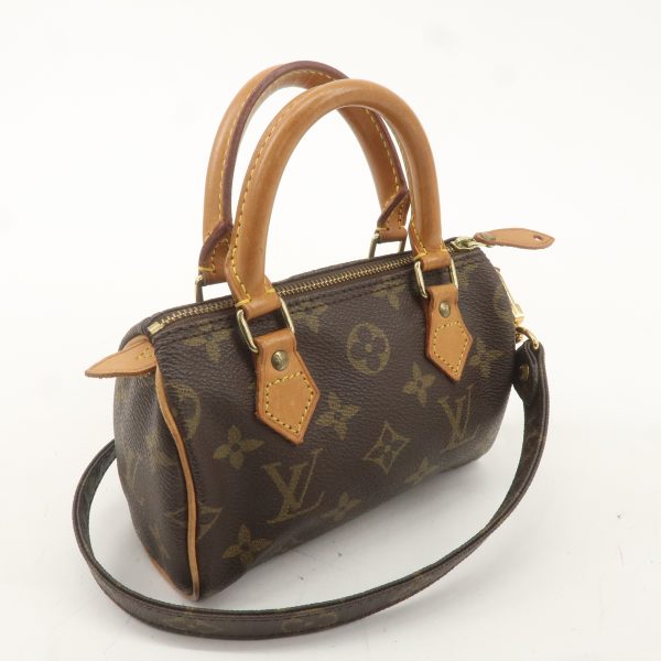 Louis Vuitton Monogram Mini Speedy & Strap M41534 J75011 Discount