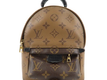 Louis Vuitton Monogram Reverse Palm Springs MINI Back Pack M44872 For Sale